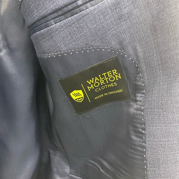 Walter Morton Suit Chicago Navy NWT Men’s - Picture 6 of 12